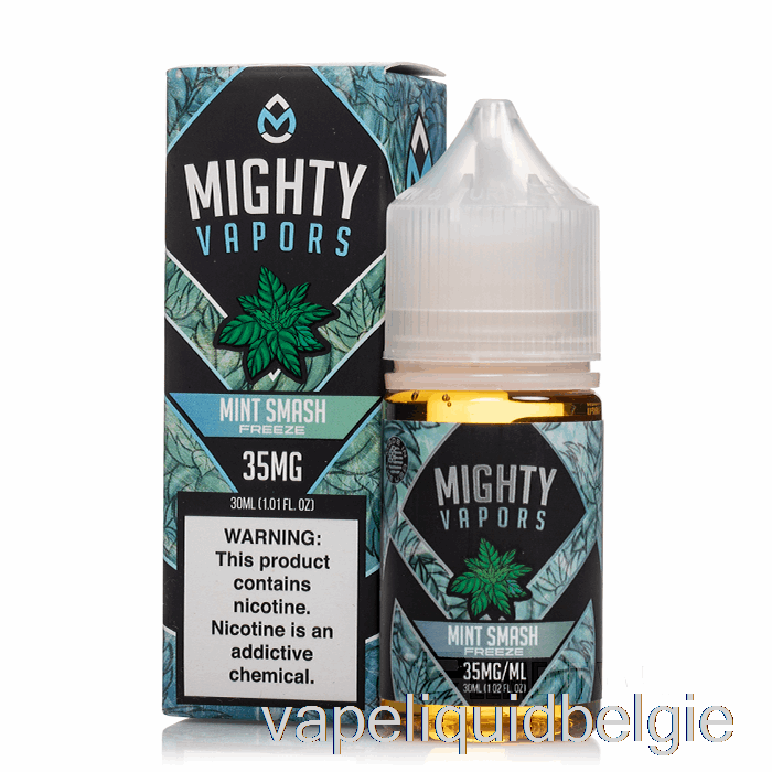 Vape België Mint Smash Vriezer - Machtige Zouten - 30ml 50mg